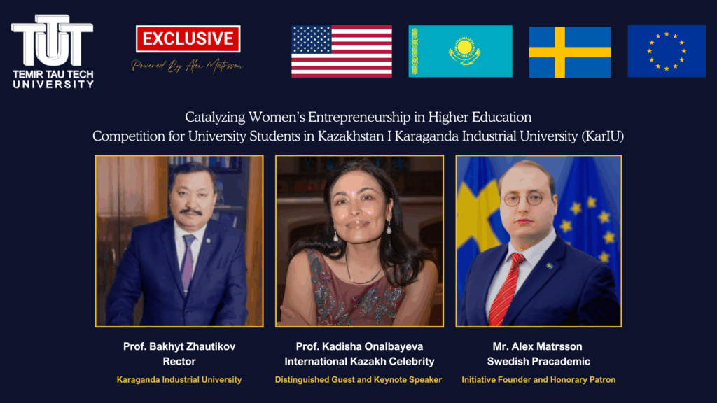Жоғары білім беру саласында әйелдер кәсіпкерлігін жандандыру: Қарағанды индустриялық университеті студенттеріне арналған конкурс